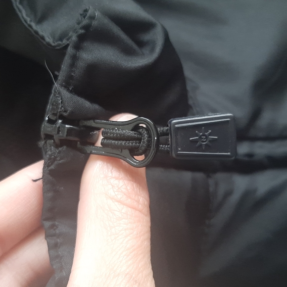 Men's North End Cavalia Black Embroidered Windbreaker Light Jacket Size S - Picture 3 of 11